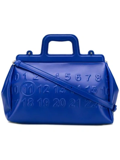 Maison Margiela Numbers Doctor Tote Bag - Blue