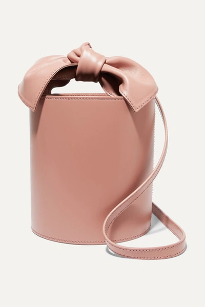 Ulla Johnson Sophie Mini Leather Bucket Bag In Blush