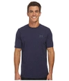 Under Armour Charged Cotton® Left Chest Lockup, Midnight Navy/steel