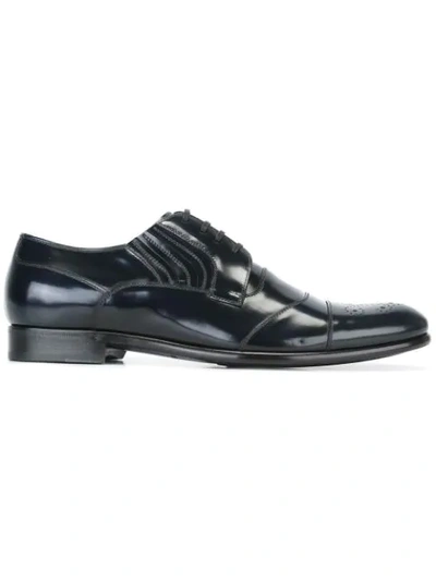 Dolce & Gabbana Formal Lace-up Shoes In Blue