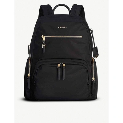 Tumi Carson Woven Backpack In Black