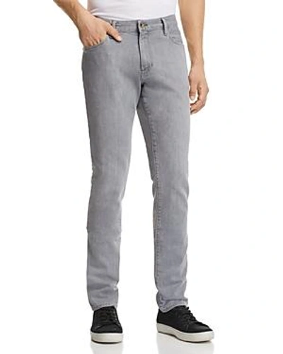 Double Eleven Slim Fit Jeans In Kurabo In Light Gray
