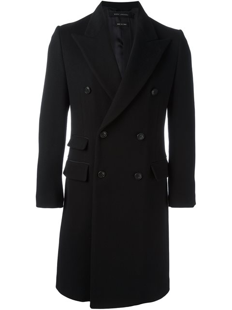 Marc Jacobs Double Breasted Coat | ModeSens