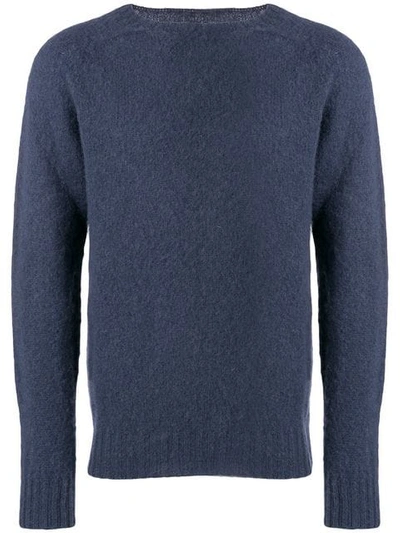 Howlin' Wollpullover Mit Rundhalsausschnitt In Blue