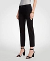 Ann Taylor The Tall Crop Pant In Black