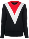 Derek Lam Doubleface Crewneck Sweater - Red