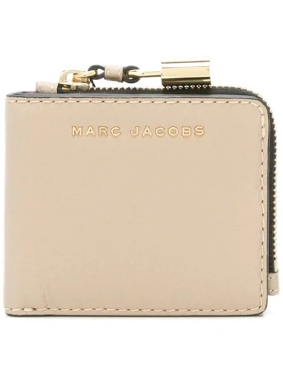 Marc Jacobs The Grind Wallet - Neutrals