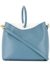 Elleme Simone Shoulder Bag In Blue
