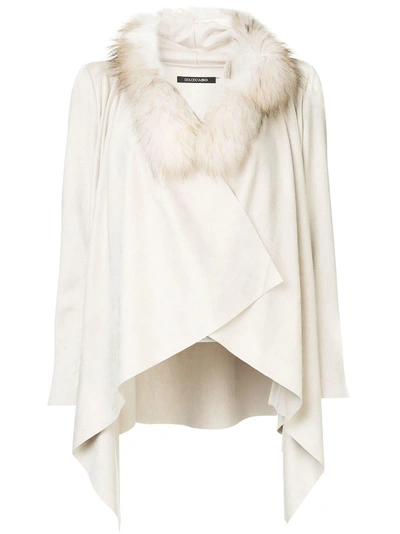 Dolce Cabo Trimmed Jacket - White