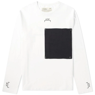 A-cold-wall* Long Sleeve Pocket Tee In White