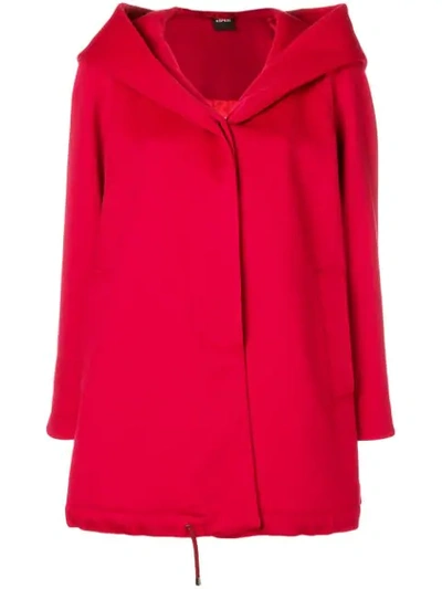 Aspesi Hooded Jacket In Pink