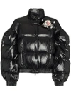 Moncler X Simone Rocha Carrie Quilted Puffer Jacket - Black