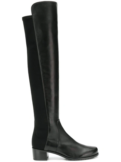 Stuart Weitzman Thigh High Boots In Black