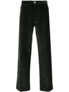 Kenzo Straight Fit Trousers In Green