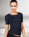Wolford : Lugano Shirt In Admiral