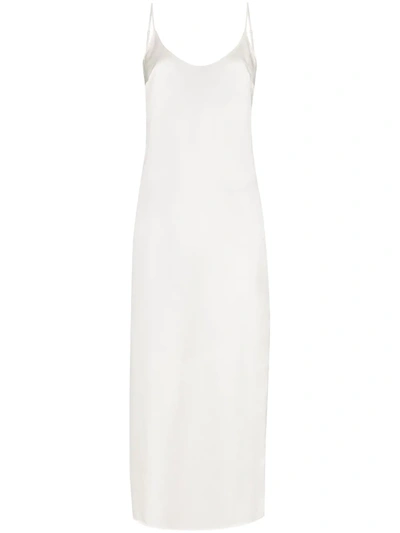 La Perla Reward Long Slip Dress In White