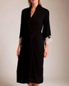 Natori : Luxe Shangri La Robe In Black