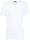Atm Anthony Thomas Melillo Slub Jersey Crewneck T-shirt In White