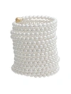 Y/project Y / Project 'cleopatra' Perlenarmband In White