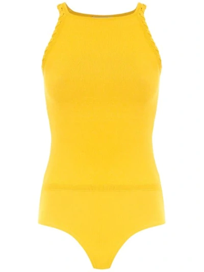Egrey Knit Body - 黄色 In Yellow