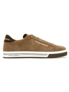 Dolce & Gabbana Lace-up Sneakers In Brown