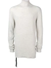 Ben Taverniti Unravel Project Oversized Cashmere Sweater In Grey