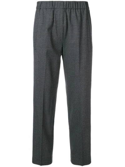 Antonelli Side Stripe Trousers - Grey