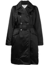 N°21 Loose Fitted Coat In Black