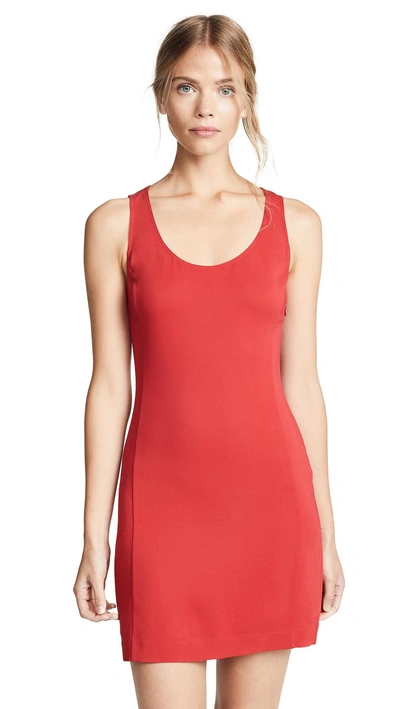 Elizabeth And James Moss Mini Dress In Bright Red
