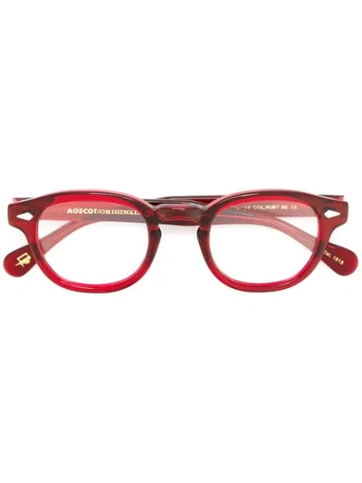 Moscot 'lemtosh' Brille In Red