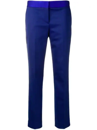 Theory Straight Trousers - Blue