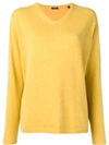 Aspesi V Neck Jumper - Yellow