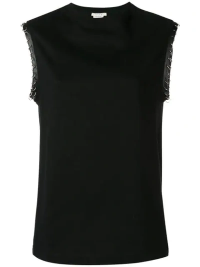 Alyx Eyelet Trim Tank Top In Black