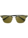 Gucci Clubmaster Style Sunglasses In Grey