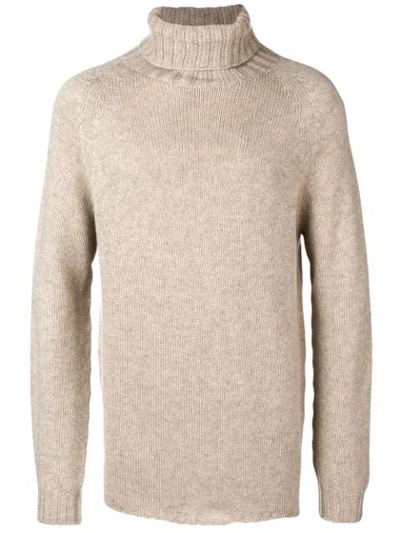 Ma'ry'ya Knitted Turtleneck Sweater - 中性色 In Neutrals