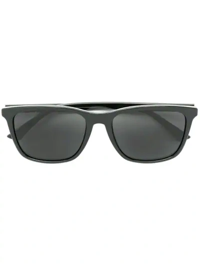 Gucci Eyewear Square Polarised Sunglasses - Black