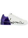 Dolce & Gabbana Portofino Sneakers In White