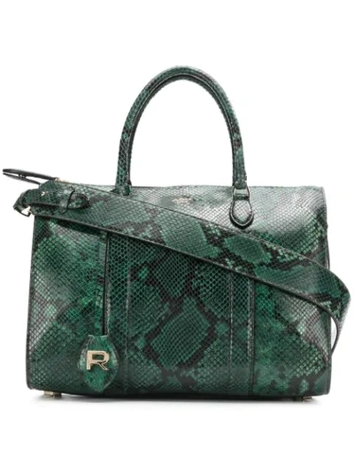 Rochas Bowling Tote Bag In Green