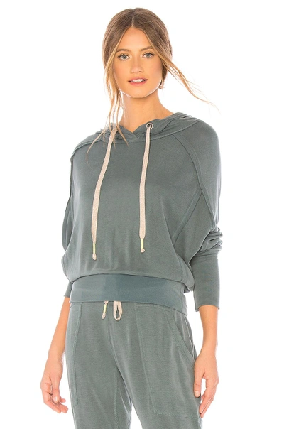 Free People Movement Ready Go Hoodie In Teal