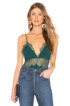 Cami Nyc The Kinley Cami In Dark Green