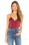 Cami Nyc The Racer Charmeuse Cami In Wine