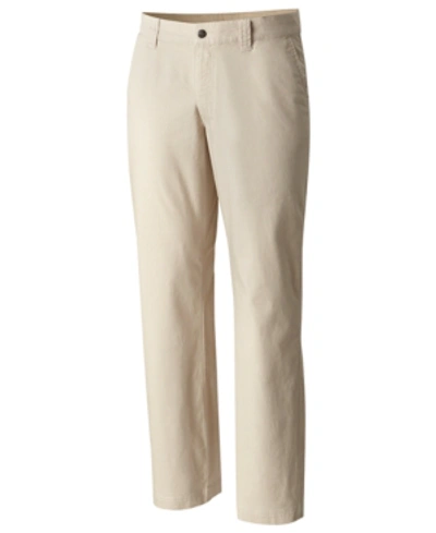 Columbia Silver Ride Detachable-belt Straight-leg Slim-fit Recycled-cotton Trousers In Fossil
