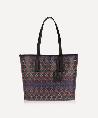 Liberty London Dawn Iphis Little Marlborough Tote Bag In Orange