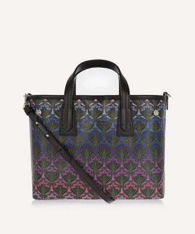 Liberty London Dusk Iphis Mini Marlborough Tote Bag In Purple