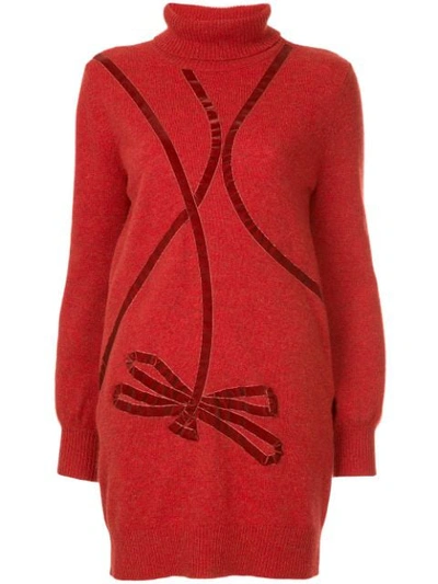 Onefifteen Knitted Sweater In Red