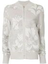 Onefifteen Embroidered Knit Jacket In Pink