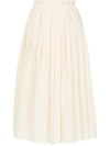 Onefifteen Knitted Midi Skirt In Neutrals