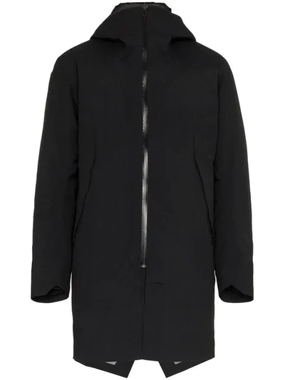 Arc'teryx Hooded Coat In Black