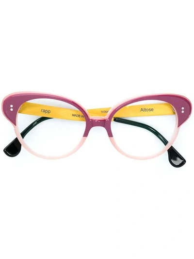 Rapp Altose Eyeglasses In Pink & Purple
