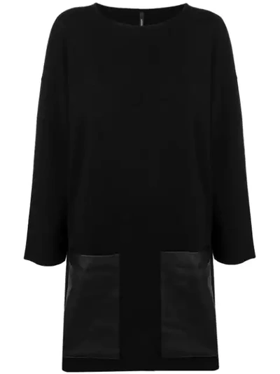 Pierantoniogaspari Front Pockets Dress - Black